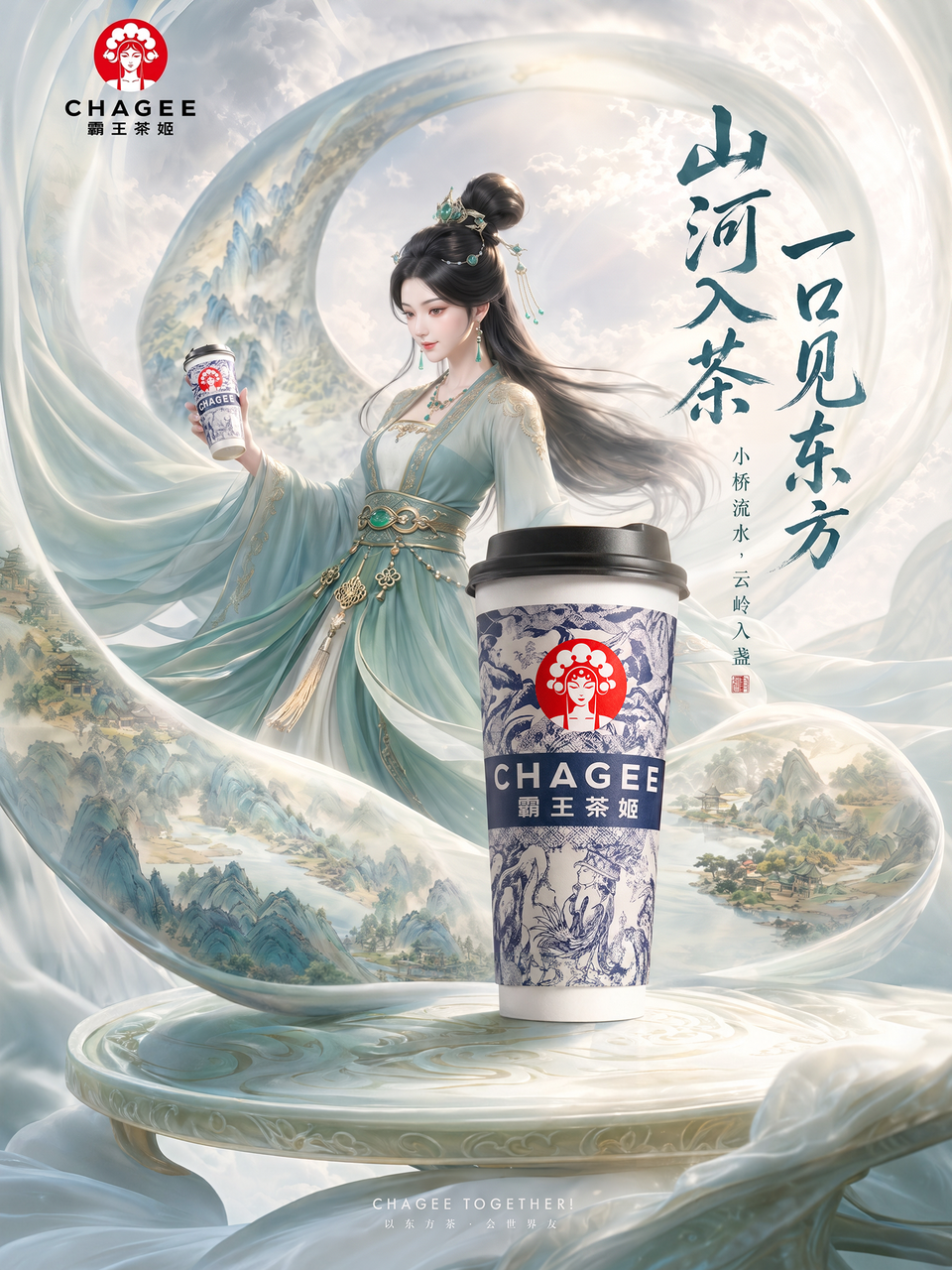 Chagee commercial visual