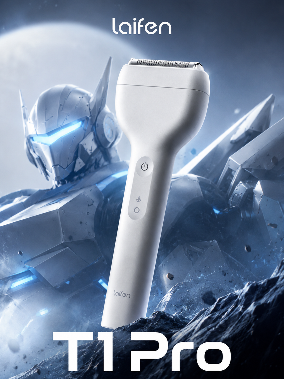 Laifen shaver commercial visual